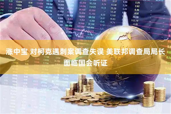 涨中宝 对柯克遇刺案调查失误 美联邦调查局局长面临国会听证