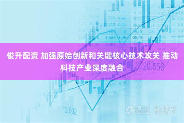 俊升配资 加强原始创新和关键核心技术攻关 推动科技产业深度融合